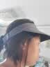 牧尔西防晒帽女遮阳帽空顶帽夏户外运动跑步防紫外线可折叠无痕太阳帽子 实拍图