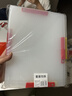 齐心（COMIX）10个装A3旋转抽杆夹试卷夹双拉杆文件夹摆荡夹小学初高中生试卷收纳夹老师学生资料夹EA3210-10 实拍图