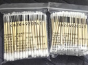 双头100支装棉签木棒化妆棉棒棉花掏耳朵棉球脱卸妆棉棒圆头 棉签:100支装（热销爆款） 包 实拍图