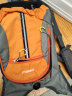 安美路安美路小型户外双肩包登山包运动背包男女骑行背包防水旅行包15L 1008橙色 实拍图