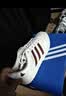 adidas NY 90 STRIPES经典运动板鞋男女阿迪达斯三叶草   汉玉白/红色/金色   38 实拍图