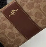 蔻驰（COACH）【品牌直供】女士小号手拿包手腕包棕色CW854礼物 实拍图