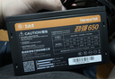 大水牛（BUBALUS）额定650W 劲强650台式主机电源（支持5060显卡/主动式PFC/12CM风扇/智能温控/支持背线） 实拍图