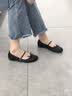 CHARLES&KEITH蝴蝶结平底玛丽珍鞋单鞋女生日礼物送女友CK1-71720057 Silver银色 37 实拍图