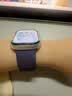 Apple/苹果 Watch S11 智能手表GPS款42毫米银色铝金属表壳雾紫色运动型表带S/M MEUT4CH/B 实拍图