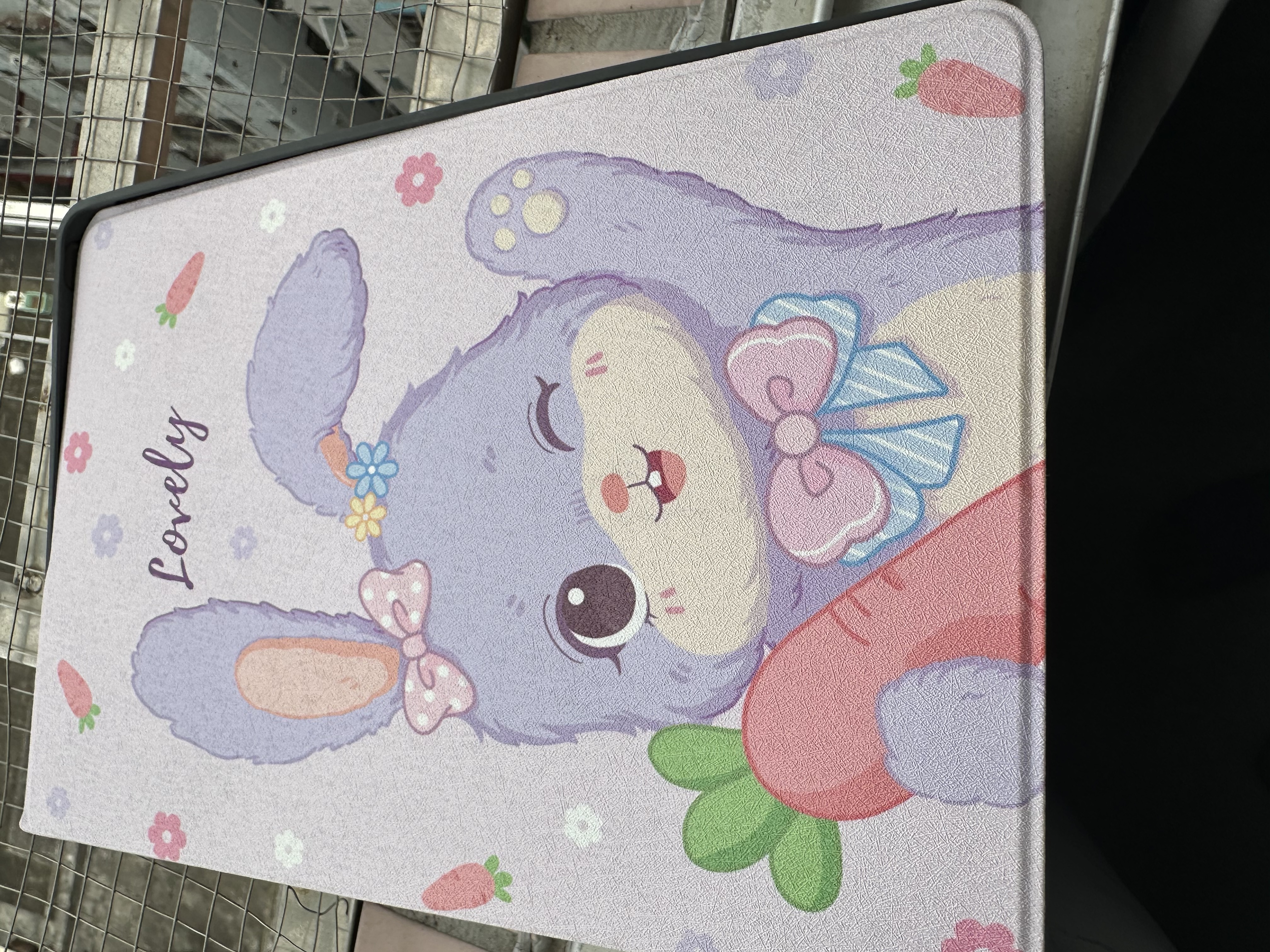 zoyu iPad9保护套2021新款第九代适用苹果2020平板电脑10.2英寸第8/7代2019保护壳 可爱小兔子【送钢化膜】 实拍图