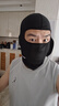 摩多狼（MOTOWOLF）摩托车头套夏季冰丝男面罩女四季防晒挡风 黑色  实拍图