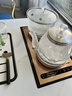友家铺子（Biooner）全自动上水电热水壶烧水壶电茶壶煮泡茶家用办公茶台一体茶桌嵌入式茶具套装 1L 底部上水-消毒款（ 长宽37*20cm ） 实拍图