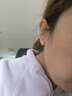 QMXDS999纯银小猫咪耳钉女士足银养耳洞睡觉免摘可爱精致耳环女礼物 小猫耳钉一对 实拍图