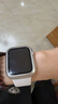BHO【热销100万+】适用苹果手表s11保护壳apple iwatch s10/s11保护壳膜一体套se3/9/8/ultra3钢化膜 防水款·壳膜一体【星光色】 iwatch4/5/6代SE3/2 实拍图