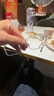 依视路（ESSILOR） 钻晶系列高清耐磨防蓝光近视超薄镜片专业配度数眼镜架男女镜框 现片2片装 来架加工 镜框+依视路膜岩高清1.60现片 实拍图