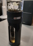 富光玻璃杯 高硼硅泡茶杯子 茶水分离杯 商务办公便携塑玻水杯男女士 实拍图