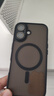 KEKLLE【肤感磁吸】适用iPhone17手机壳 苹果17保护套 磁吸磨砂防摔抗指纹镜头全包软边保护套 午夜黑 实拍图