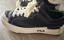FILA FUSION斐乐男鞋POP帆布鞋潮牌男子潮流板鞋街拍运动休闲鞋男 黑-BK 42.5 实拍图
