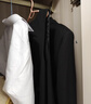 罗蒙西服套装男士商务修身西装男职业正装小西服新郎伴郎结婚礼服外套 黑色双扣【西服+西裤+衬衫】 L /170【100-115斤】+7件礼品 实拍图