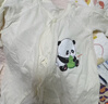 贝瑞加（Babyprints）婴儿连体衣2件装新生宝宝蝴蝶衣长袖护肚连身衣满月服 小熊59 实拍图