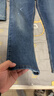 Levi's李维斯男士美式怀旧复古511修身破洞个性潮流通勤牛仔裤 中蓝色 32 (32) 晒单实拍图