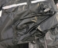 阿蒂亚 牛津布分体式反光雨衣雨裤 XXXXL码/件 黑色连帽套装 实拍图