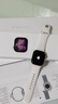 Apple/苹果 Watch S11 智能手表GPS款42毫米玫瑰金色铝金属表壳淡桃粉色运动型表带M/L MEUP4CH/B情人节 实拍图