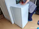海尔（Haier）立式冷柜电脑控温冰柜家用冷柜4D匀冷微霜小占地母乳小冰箱 102升立体匀冷微霜单冷冻丨90°直角开门 102L 实拍图