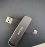 闪迪（SanDisk）256GB USB3.2 Type-C 双接口 DDE1高速固态U盘 读1000MB/s 写900MB/s 兼容手机电脑大容量金属优盘 实拍图