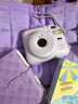 富士（FUJIFILM）instax 拍立得mini12 一次成像相机 mini11/41三寸相纸 生日礼物 女生送礼奖品 【刮刮乐抽相纸】 Mini12 鸢尾紫【520限定礼盒】 官方标配【不含相纸 实拍图