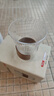 京东京造 咖啡杯 手冲挂耳玻璃泡茶水杯子牛奶杯330ml 实拍图