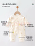 童颜婴儿连体衣夏季纯棉新生儿衣服初生宝宝蝴蝶哈衣和尚服四季 2件套 实拍图