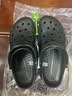 卡骆驰（CROCS）贝雅洞洞鞋男鞋女鞋轻便耐磨一脚蹬拖鞋休闲鞋百搭花园鞋|10126 黑色-001(含智必星) 44 (280mm) 实拍图