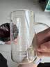 领臣（LINGCHEN）量杯带刻度500ml高硼硅玻璃杯子食品级耐高温家用厨房水杯容量杯 实拍图