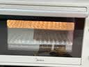 美的（Midea）【价保618】35L家用多功能烘焙电烤箱 双层玻璃门/精准控温/热风烘烤/搪瓷内胆 PT3530W-D 实拍图