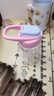 乐扣乐扣（LOCK&LOCK）手拎儿童节吸管杯学生塑料水杯户外便携运动tritan材质 蓝色400ml 实拍图