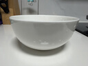 隆达骨瓷陶瓷碗骨瓷餐具纯白碗家用米饭碗大容量面碗泡面碗汤碗碗具套装 纯白6英寸澳碗 2只装 实拍图