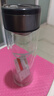 【京东物流配送】高硼硅双层玻璃杯大容量泡茶杯水杯子茶水分离杯 【双层加厚】茶杯350ml1只 实拍图