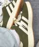 adidas「面包鞋」GRAND COURT BASE 00s休闲低帮板鞋男女阿迪达斯   绿色/沙漠棕/乳白色 (推荐女生选小半码)   46 实拍图