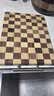 棋盘格实木菜板家用橡胶木乌檀木粘板案板面板抗菌防霉 42.5*31*2.5cm(9102)长方形 实拍图