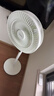 美的（Midea）【幸运草安睡1S】一级能效直流变频声控电风扇家用遥控卧室静音落地扇台式桌面抗菌大风力转页扇 实拍图