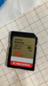 闪迪（SanDisk）32GB SD内存卡 4K V30 U3 C10 相机存储卡 读速100MB/s 写速60MB/s 高速连拍 微单/单反相机 实拍图