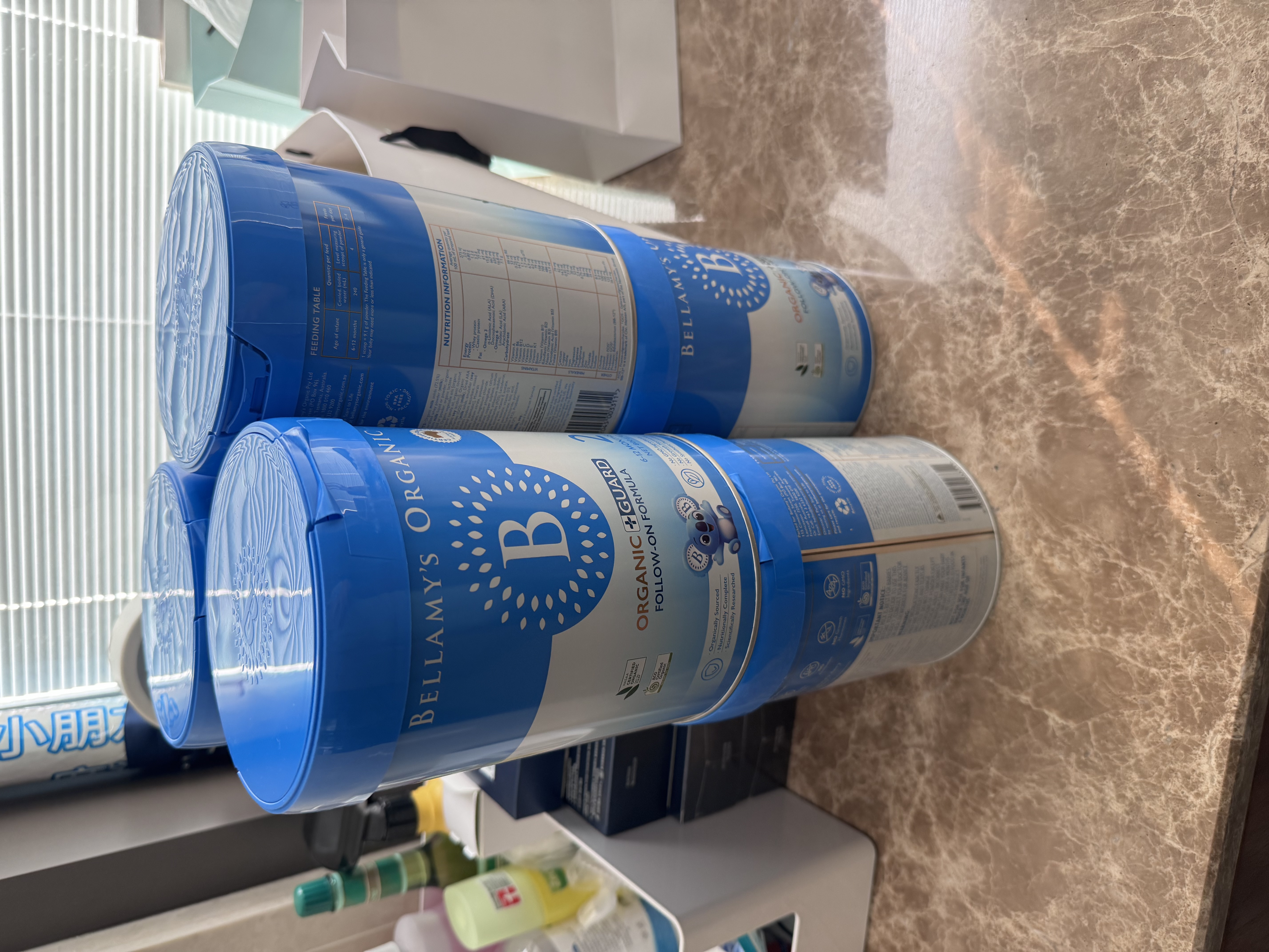 贝拉米（Bellamy's）Guard有机蓝盾较大婴儿配方奶粉 2段 6-12个月 800g*3罐 乳铁蛋白 实拍图