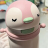 babycare儿童保温杯婴幼儿学饮宝宝吸管杯316L不锈钢保温杯幼儿园保温水壶 赠直通吸嘴- 背带款莱莎粉-450ml 实拍图