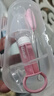爱贝迪拉（AIBEDILA）婴儿喂药器儿童滴管针筒式喂药神器宝宝喂水奶辅食套装 粉色 实拍图