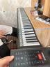 特伦斯手卷钢琴便携式88键专业版加厚编曲键盘成人口袋电子钢琴HQA88 88键黑色智能版 实拍图