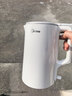 美的（Midea）烧水壶电热水壶304食品级不锈钢无缝内胆双层防烫1.7L大容量1800W智能断电SHJ1721【价保618】 实拍图