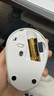 罗技（Logitech）M330无线鼠标轻音鼠标商务办公右手人体工学鼠标轻音电池笔记本电脑鼠标中大手七夕礼物送男友 M330白 实拍图