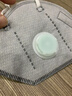 超亚一次性kn95工业防尘口罩打磨电焊煤矿专用七层带呼吸阀活性炭30只 实拍图
