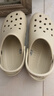 卡骆驰（CROCS）檀健次同款经典洞洞鞋轻便百搭女沙滩鞋包头拖鞋男鞋|10001 骨白色-2Y2(含智必星) 37 /38(230mm) 实拍图