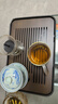 忆壶茶（YIHUTEA）茶盘托盘家用茶台带排水小型沥水储水实木功夫托盘泡茶具竹茶托 【爆款大号】茶盘36.5*24cm 实拍图