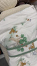 全棉时代婴儿抱被纯棉新生儿包被襁褓微厚包单四季通用 童话树屋90*90cm 实拍图