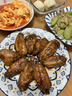上鲜鸡翅中 净重2斤 大号鸡翅中出口级 烤翅鸡中翅鸡肉生鲜烧烤食材 实拍图