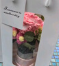 柏爱针织康乃馨抱抱桶永生花生日礼物女妈妈毕业送老师七夕情人节花束 实拍图
